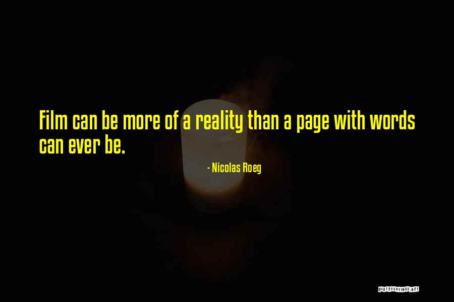 Usselo Quotes By Nicolas Roeg Usselo Quotes By Nicolas Roeg