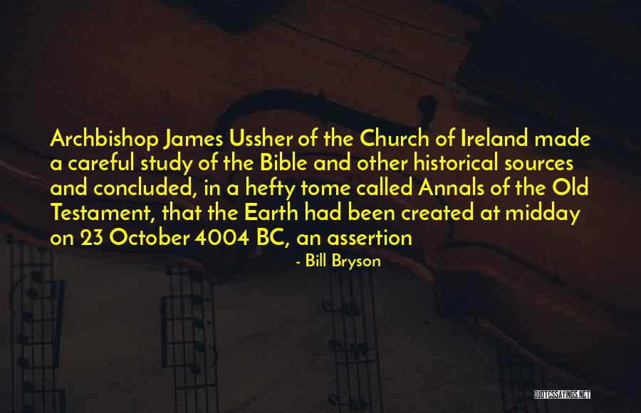 Ussher Quotes By Bill Bryson Ussher Quotes By Bill Bryson