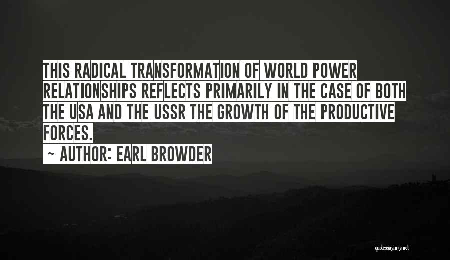 Ussr Quotes By Earl Browder