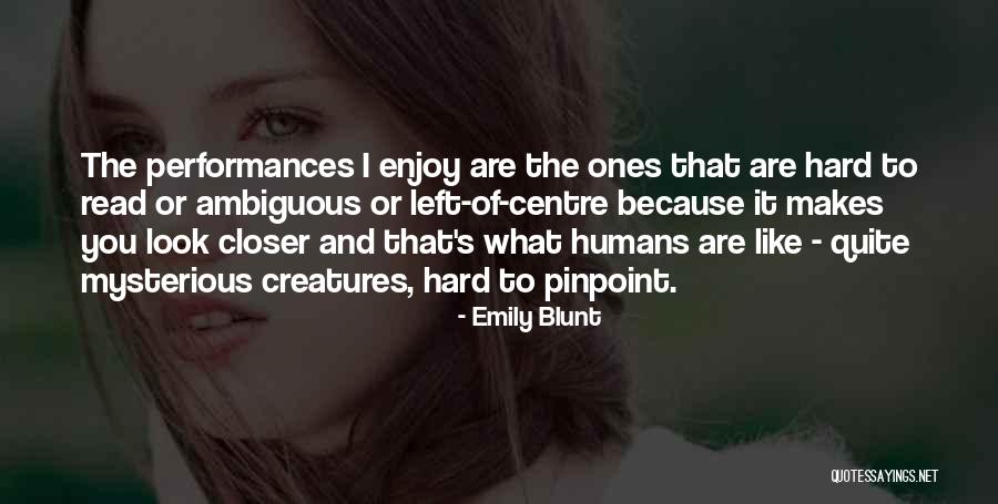 Ustasc Quotes By Emily Blunt Ustasc Quotes By Emily Blunt