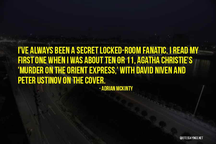 Ustinov Quotes By Adrian McKinty Ustinov Quotes By Adrian McKinty