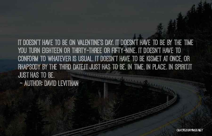 Usual Love Quotes By David Levithan