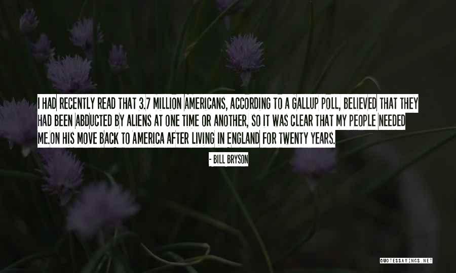 Usually The Gallup Quotes By Bill Bryson Usually The Gallup Quotes By Bill Bryson