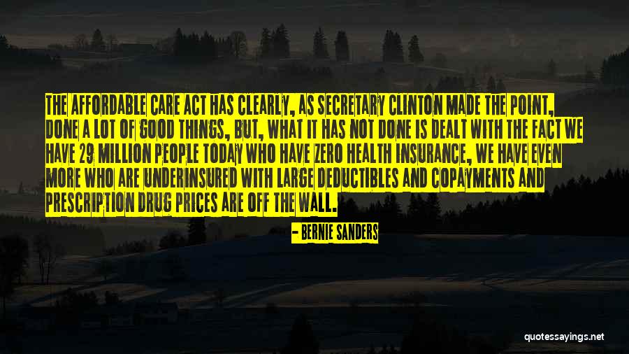 Usually There Are No Deductibles Quotes By Bernie Sanders Usually There Are No Deductibles Quotes By Bernie Sanders