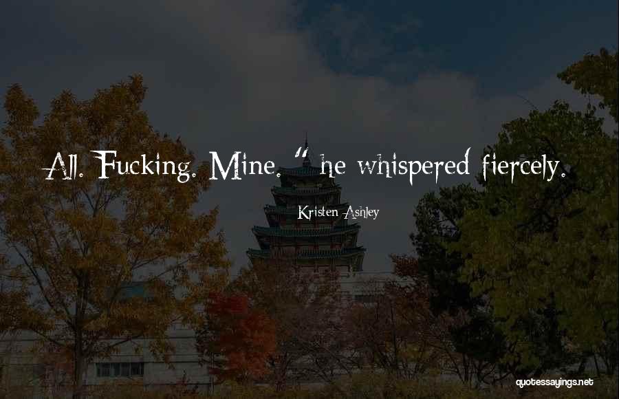 Usuraiye Quotes By Kristen Ashley
