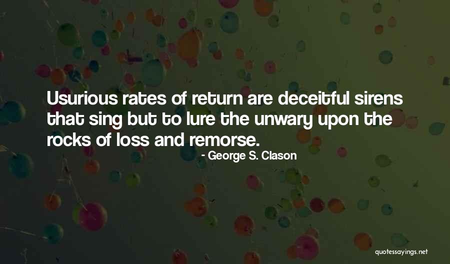 Usurious Rates Quotes By George S. Clason Usurious Rates Quotes By George S. Clason