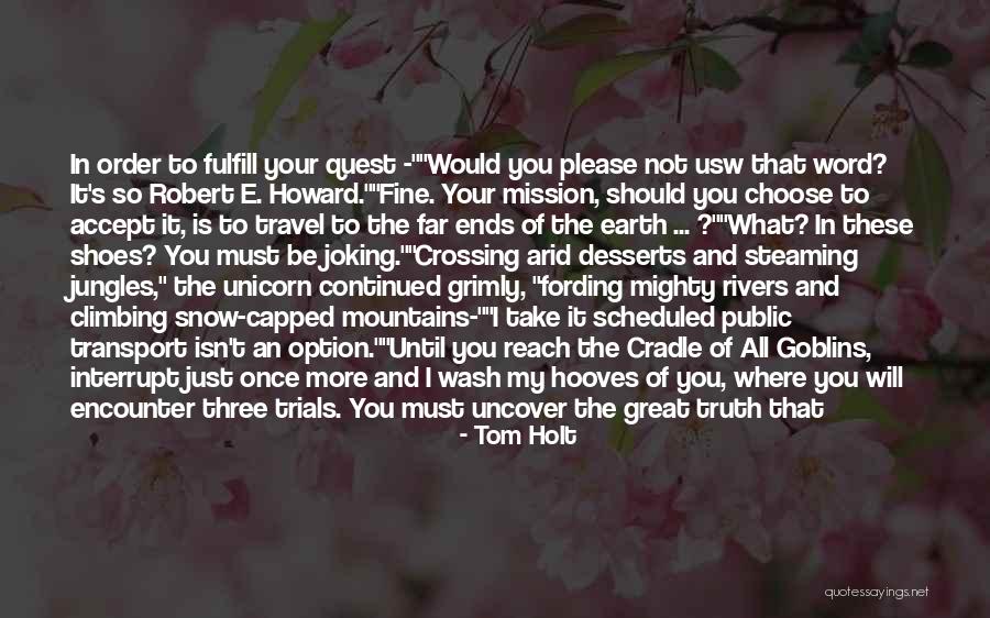 Usw Quotes By Tom Holt Usw Quotes By Tom Holt