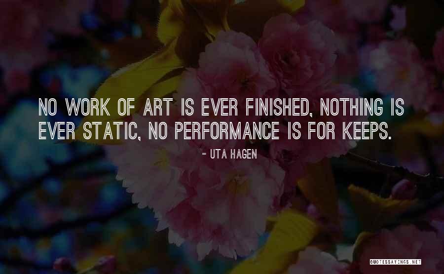 Uta Hagen Quotes 684704