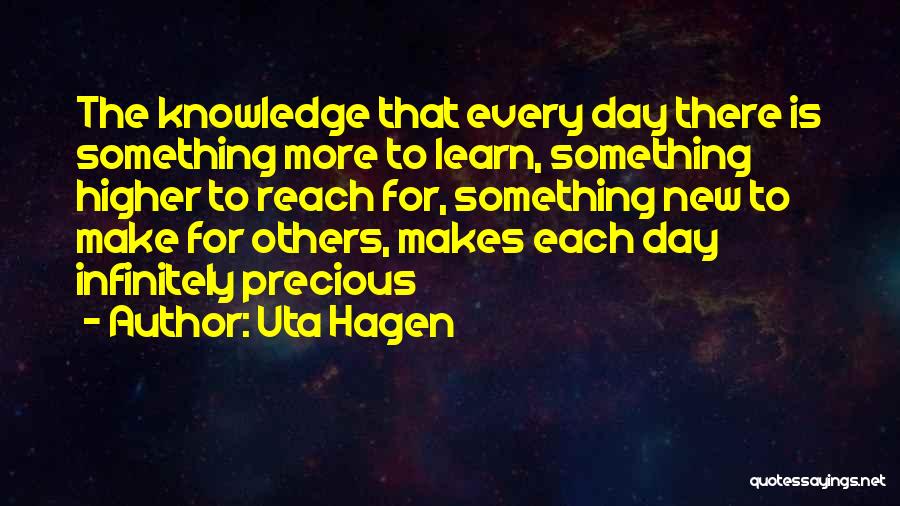 Uta-san Quotes By Uta Hagen