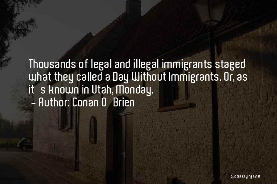 Utah Quotes By Conan O'Brien