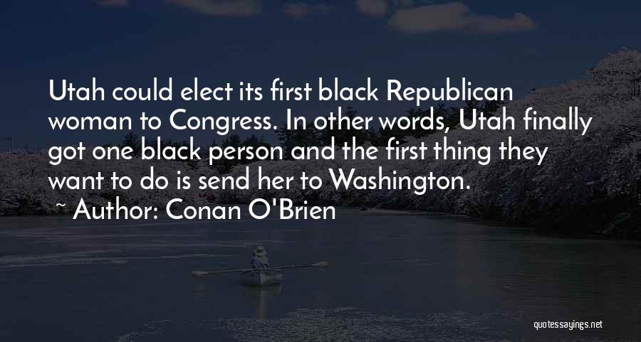 Utah Quotes By Conan O'Brien