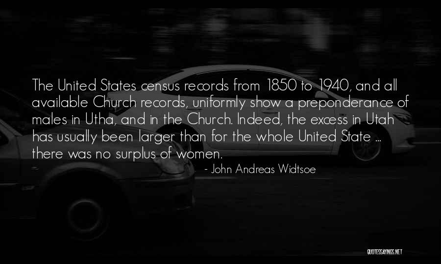 Utah State Quotes By John Andreas Widtsoe