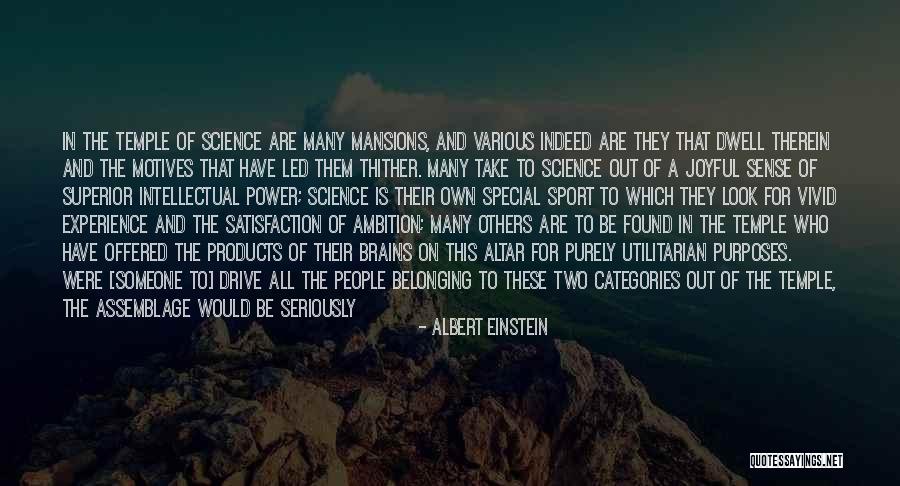 Utilitarian Quotes By Albert Einstein