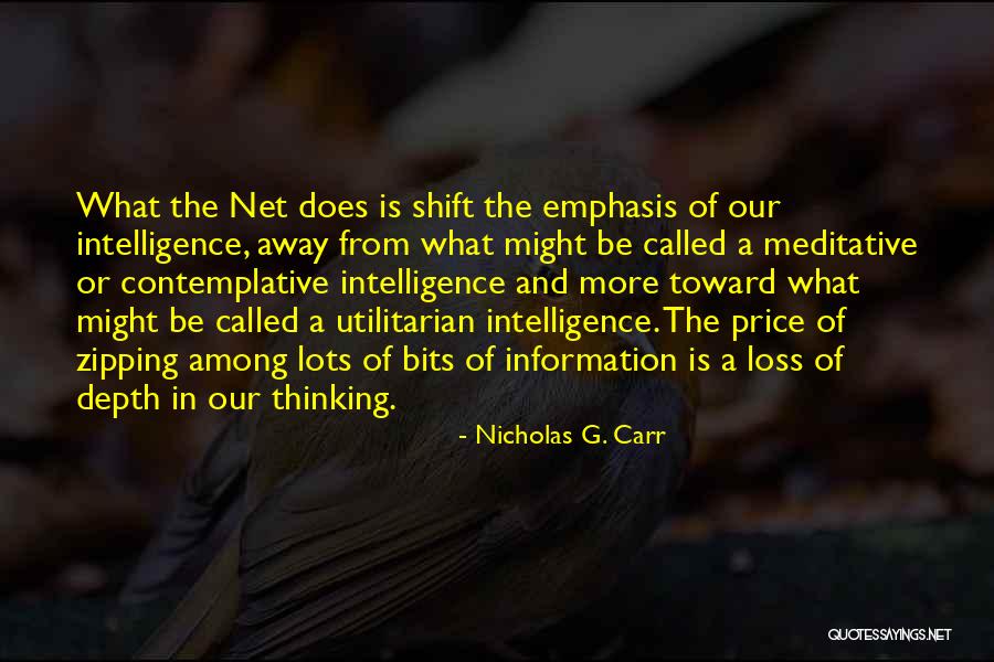 Utilitarian Quotes By Nicholas G. Carr