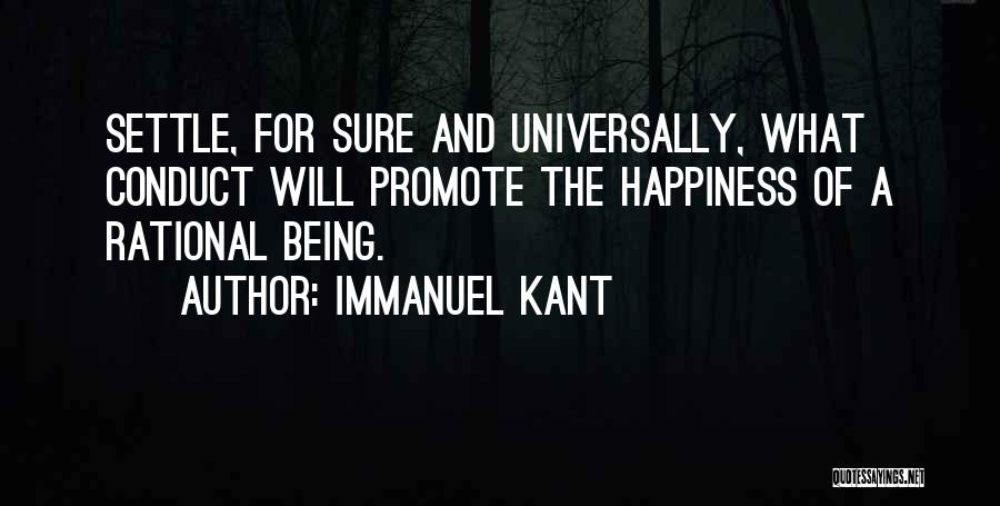 Utilitarianism Quotes By Immanuel Kant