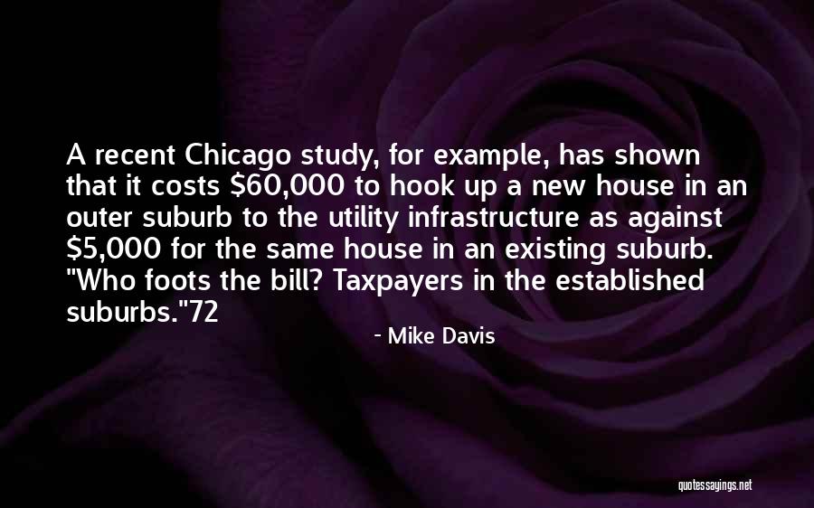 Utility Bill Quotes By Mike Davis