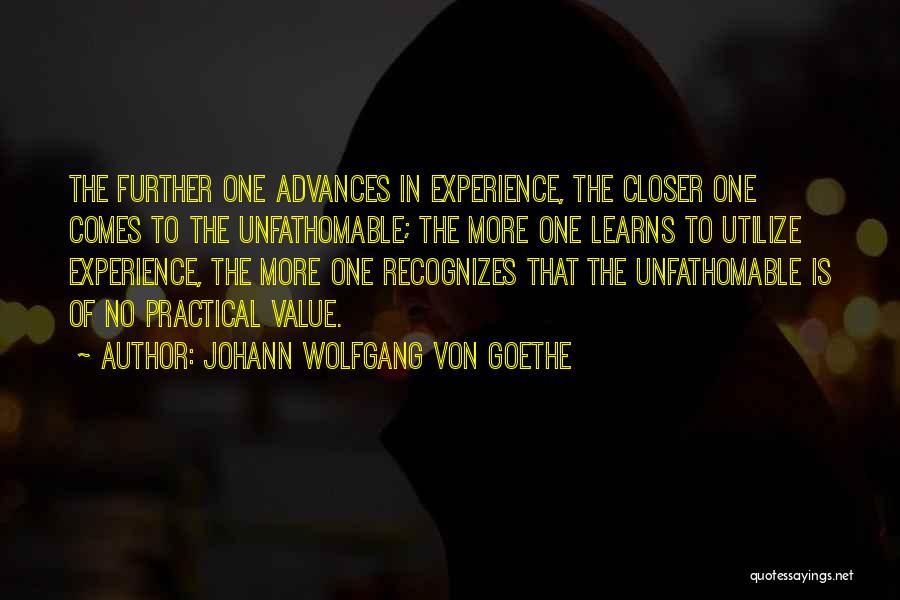 Utilize Quotes By Johann Wolfgang Von Goethe