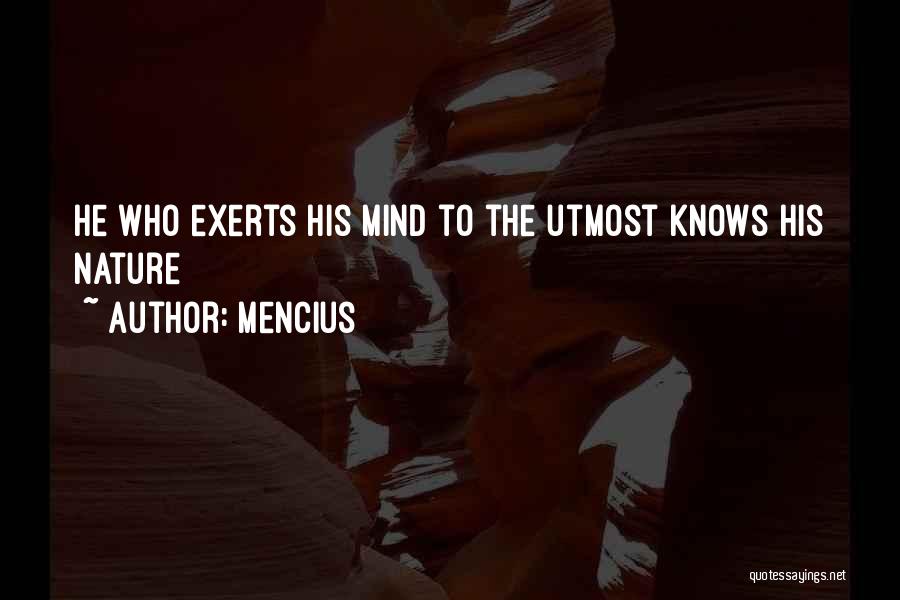 Utmost Quotes By Mencius