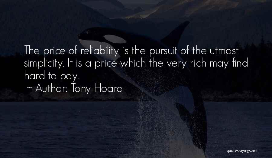 Utmost Quotes By Tony Hoare