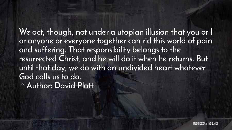 Utopian World Quotes By David Platt