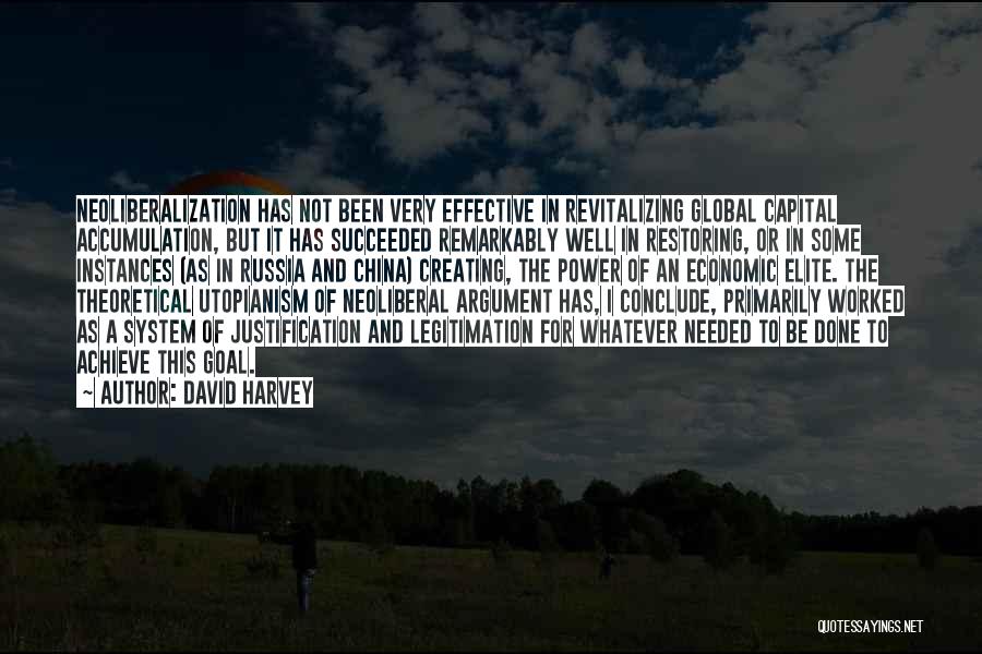 Utopianism Quotes By David Harvey