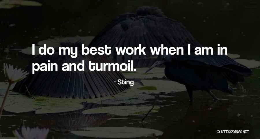 Uttering Hills Quotes By Sting Uttering Hills Quotes By Sting