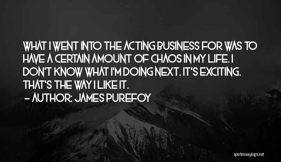 Utunes Quotes By James Purefoy