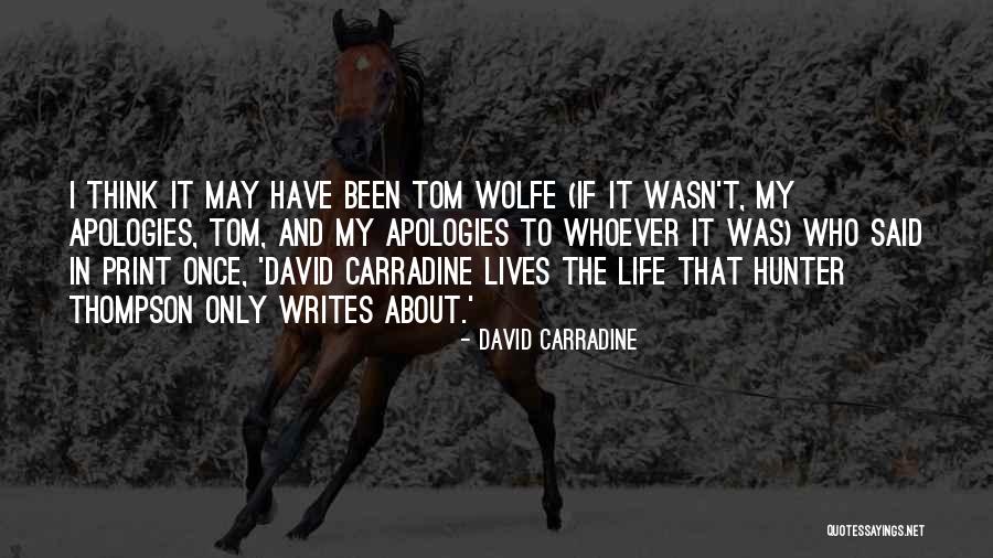 Uvek Otvore Quotes By David Carradine Uvek Otvore Quotes By David Carradine