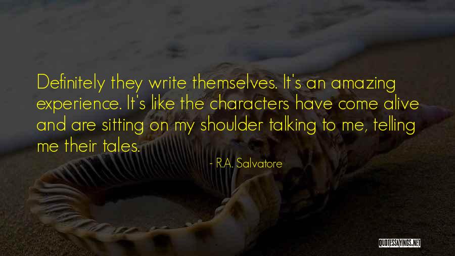 Uvular Necrosis Quotes By R.A. Salvatore Uvular Necrosis Quotes By R.A. Salvatore