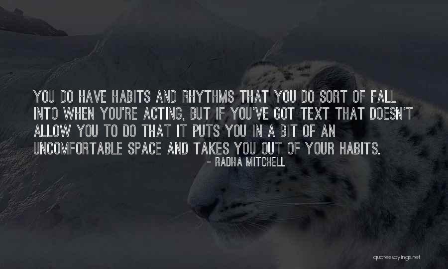 Uwamungu Ghislaine Quotes By Radha Mitchell Uwamungu Ghislaine Quotes By Radha Mitchell