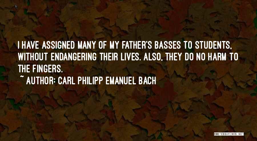 Uzi Gun Quotes By Carl Philipp Emanuel Bach