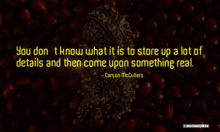 Uzi Gun Quotes By Carson McCullers Uzi Gun Quotes By Carson McCullers