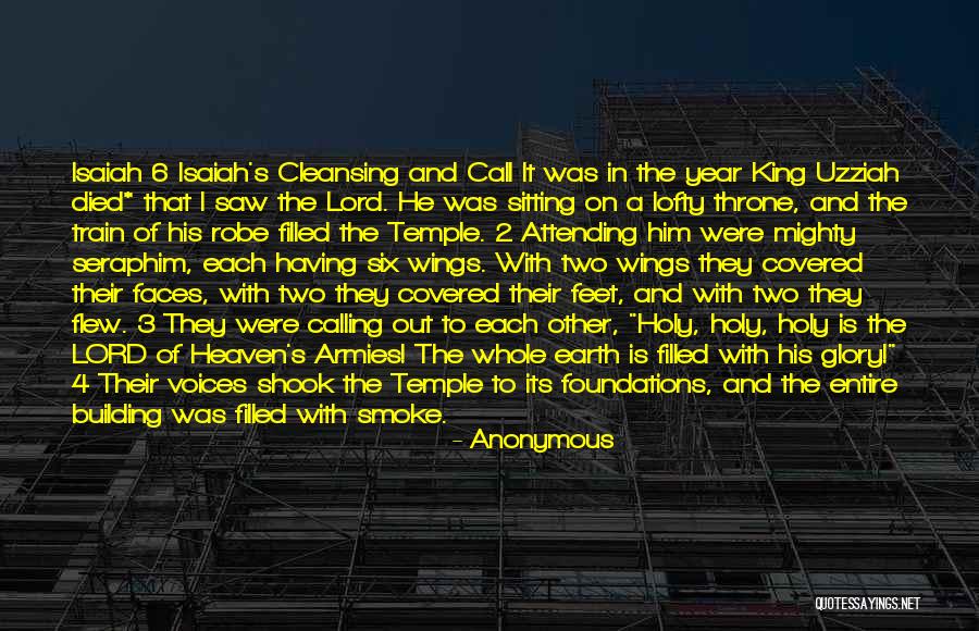 Uzziah Died Quotes By Anonymous Uzziah Died Quotes By Anonymous