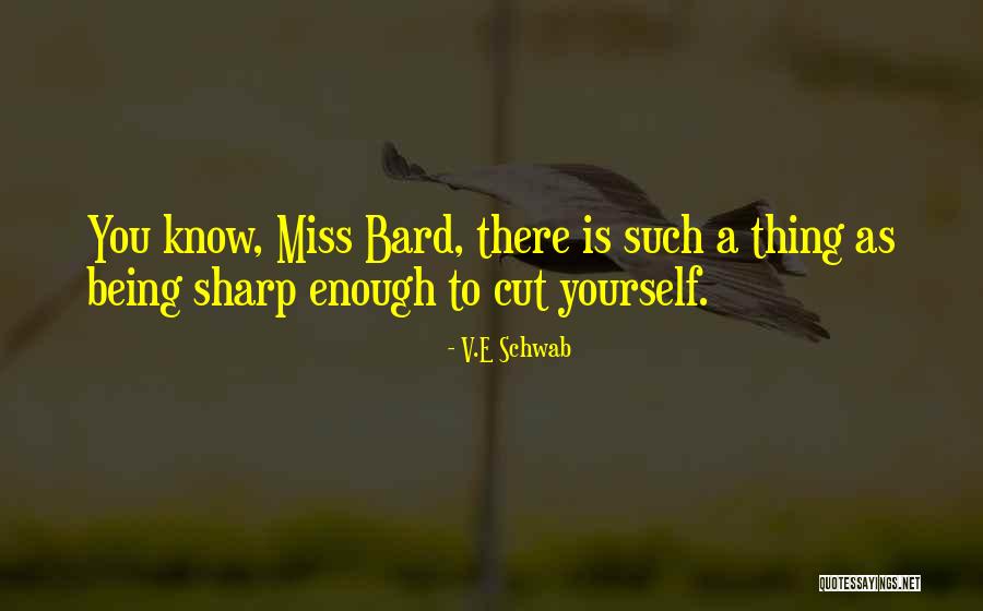 V.E Schwab Quotes 716988