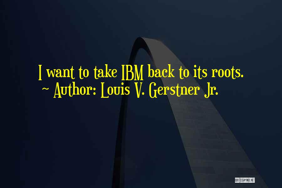 V.i.p Quotes By Louis V. Gerstner Jr.