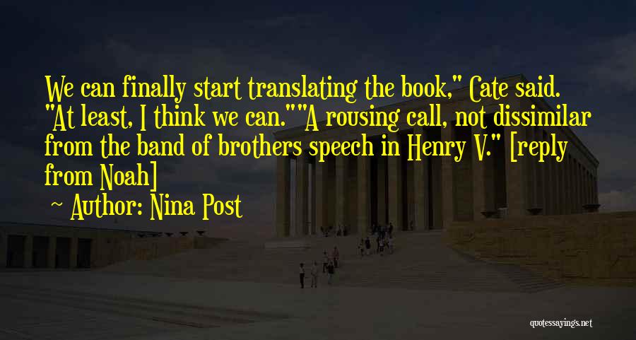 V.i.p Quotes By Nina Post