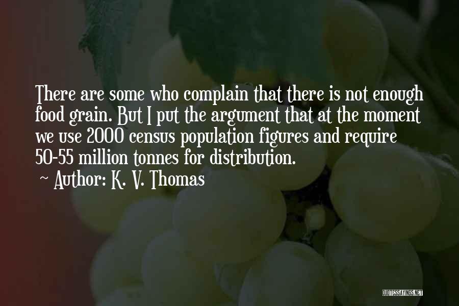 V.k Quotes By K. V. Thomas