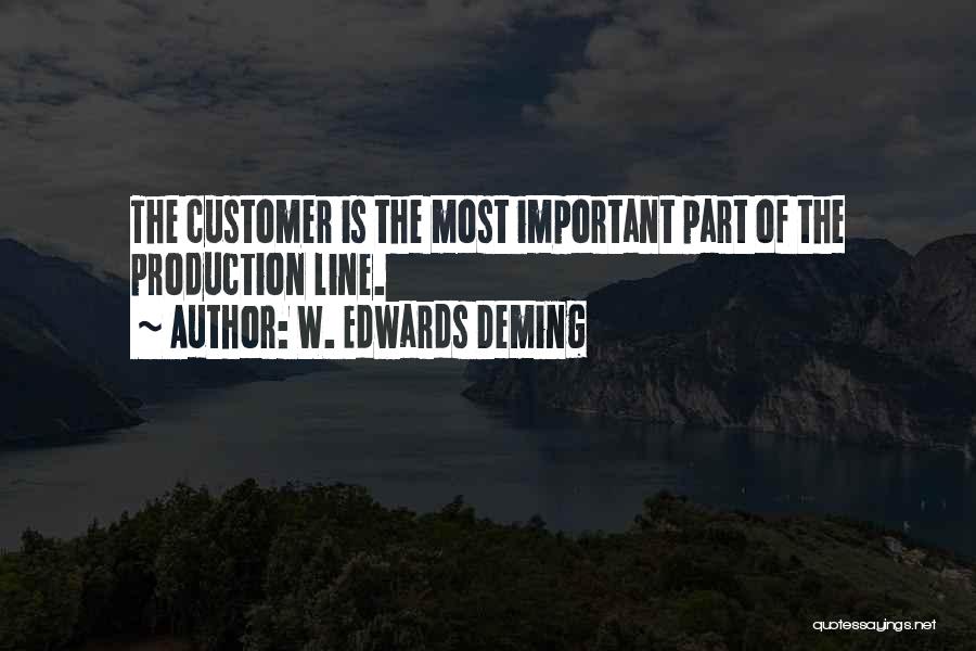 V Line Quotes By W. Edwards Deming