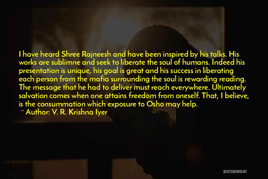 V. R. Krishna Iyer Quotes 1586089
