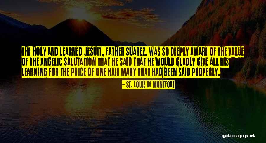 V R Salutation Quotes By St. Louis De Montfort V R Salutation Quotes By St. Louis De Montfort