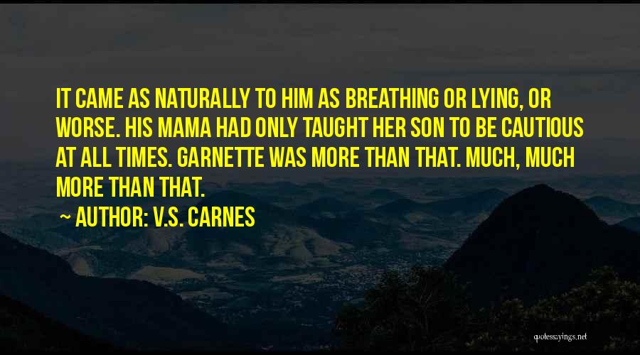 V.S. Carnes Quotes 233090