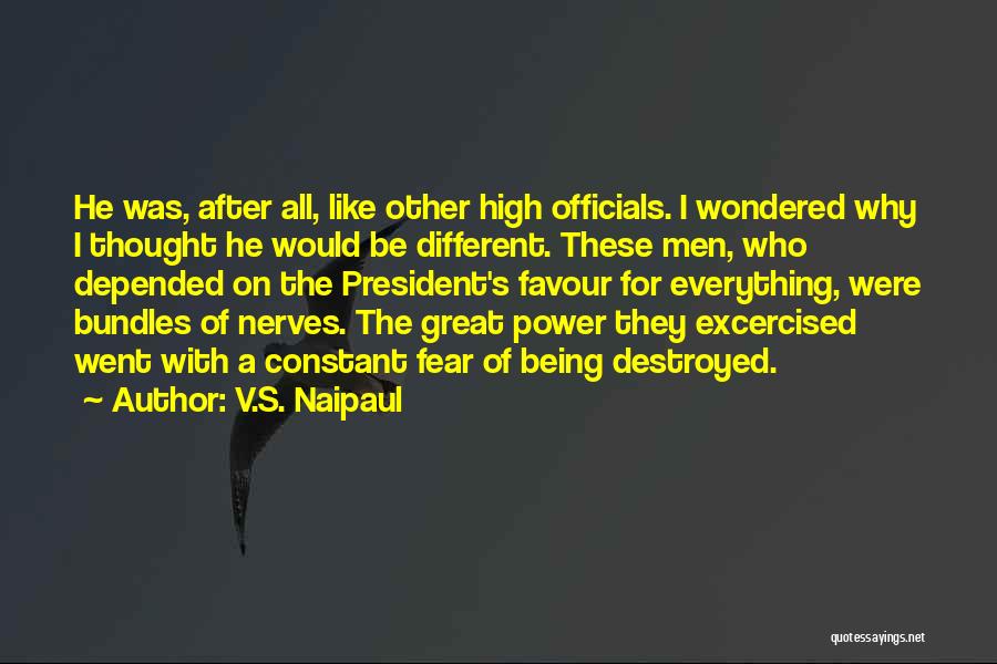 V.S. Naipaul Quotes 1497260