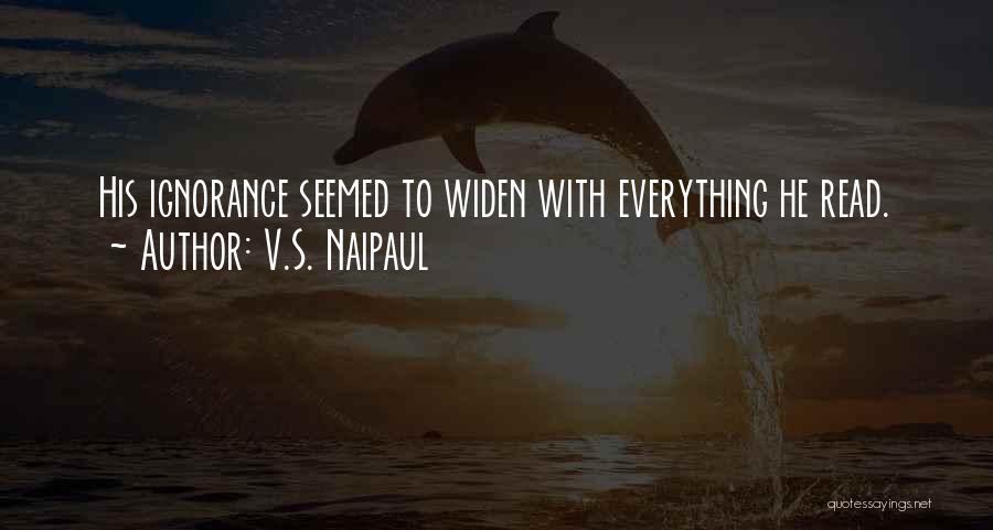 V.S. Naipaul Quotes 2076501