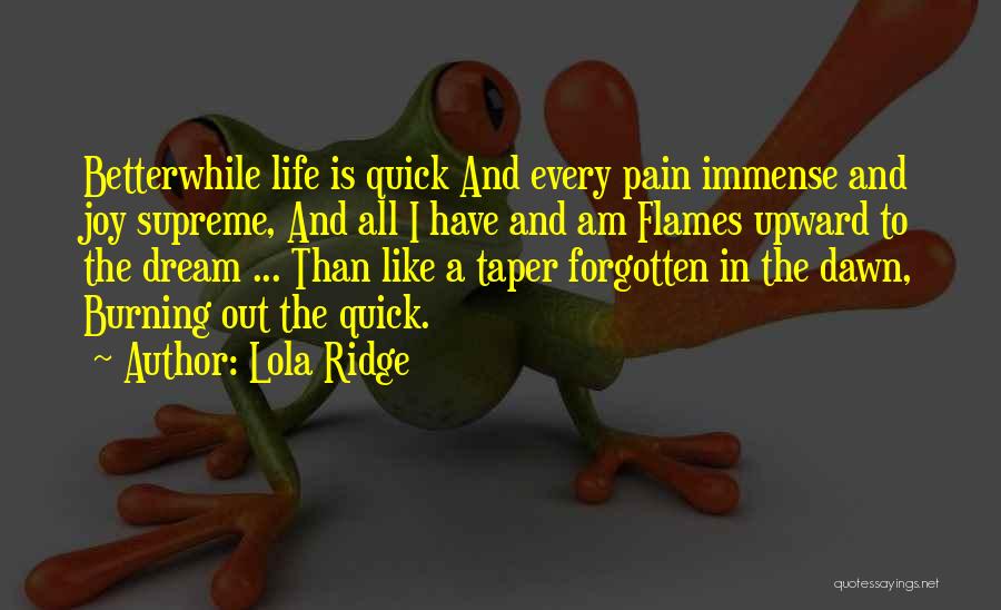 V Taper Quotes By Lola Ridge