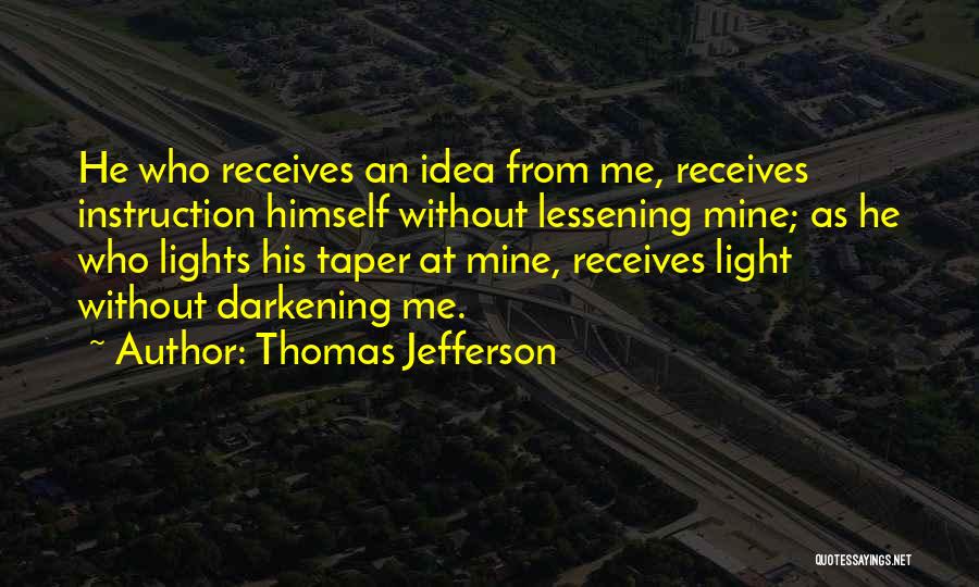 V Taper Quotes By Thomas Jefferson