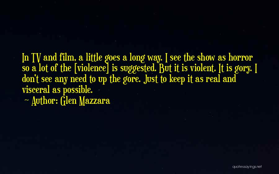 V Tv Show Quotes By Glen Mazzara