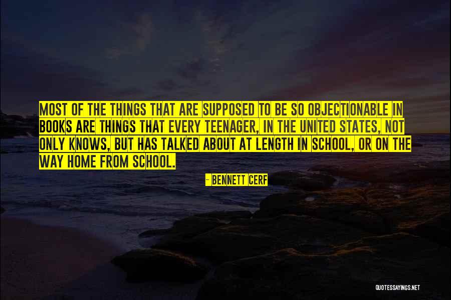 Vaadi Organics Quotes By Bennett Cerf Vaadi Organics Quotes By Bennett Cerf