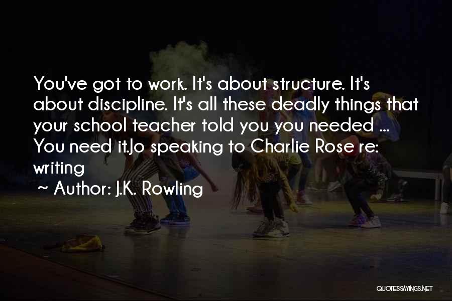 Vacancy Quotes By J.K. Rowling