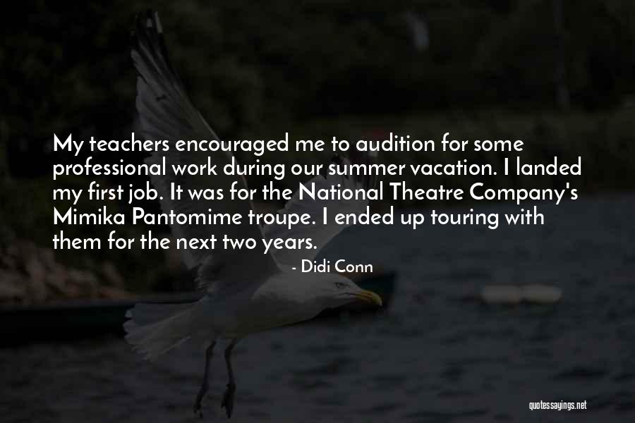 Vacation From Work Quotes By Didi Conn Vacation From Work Quotes By Didi Conn