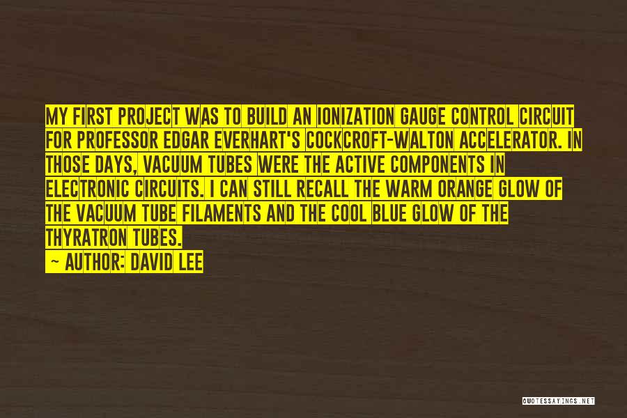 Vacuum Tube Quotes By David Lee